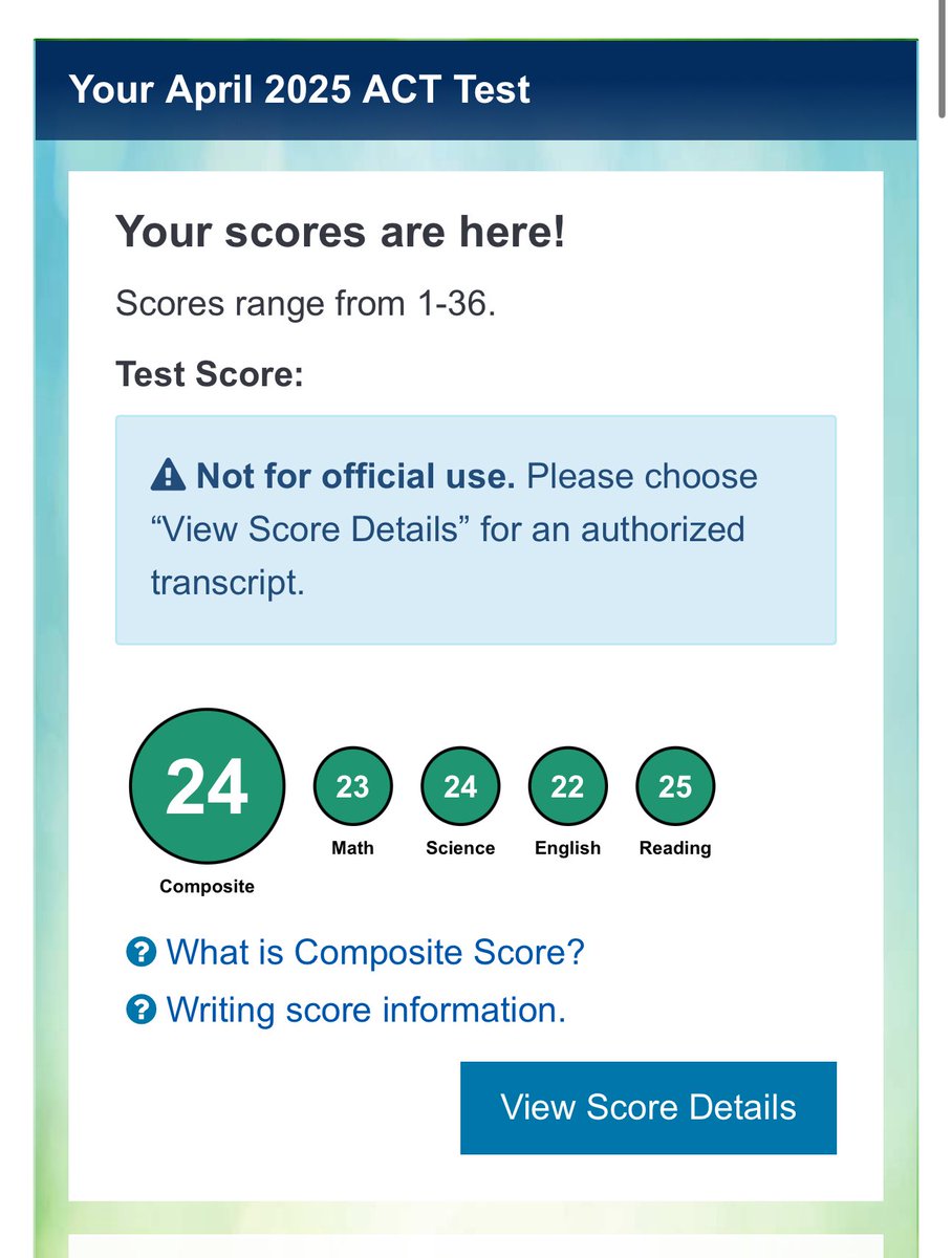 TreTucker23's tweet photo. Grateful to have gotten a 24 on my ACT as a Sophomore 🙏🏾 #studentathlete @DeanBan11070744 @tedalling @coach_DwightH @CSmithScout https://t.co/pwTdD9p1Ku