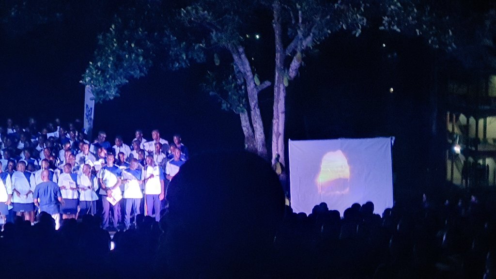 DGDanielDdam's tweet photo. An unforgettable evening @Smacon24—truly moved by the Smacon Choir’s soul‑stirring Easter Carols presentation! 🎶✨
#PowerOfTheCross
#EasterCarols
#SmaconChoir https://t.co/sxoB3XYxRT