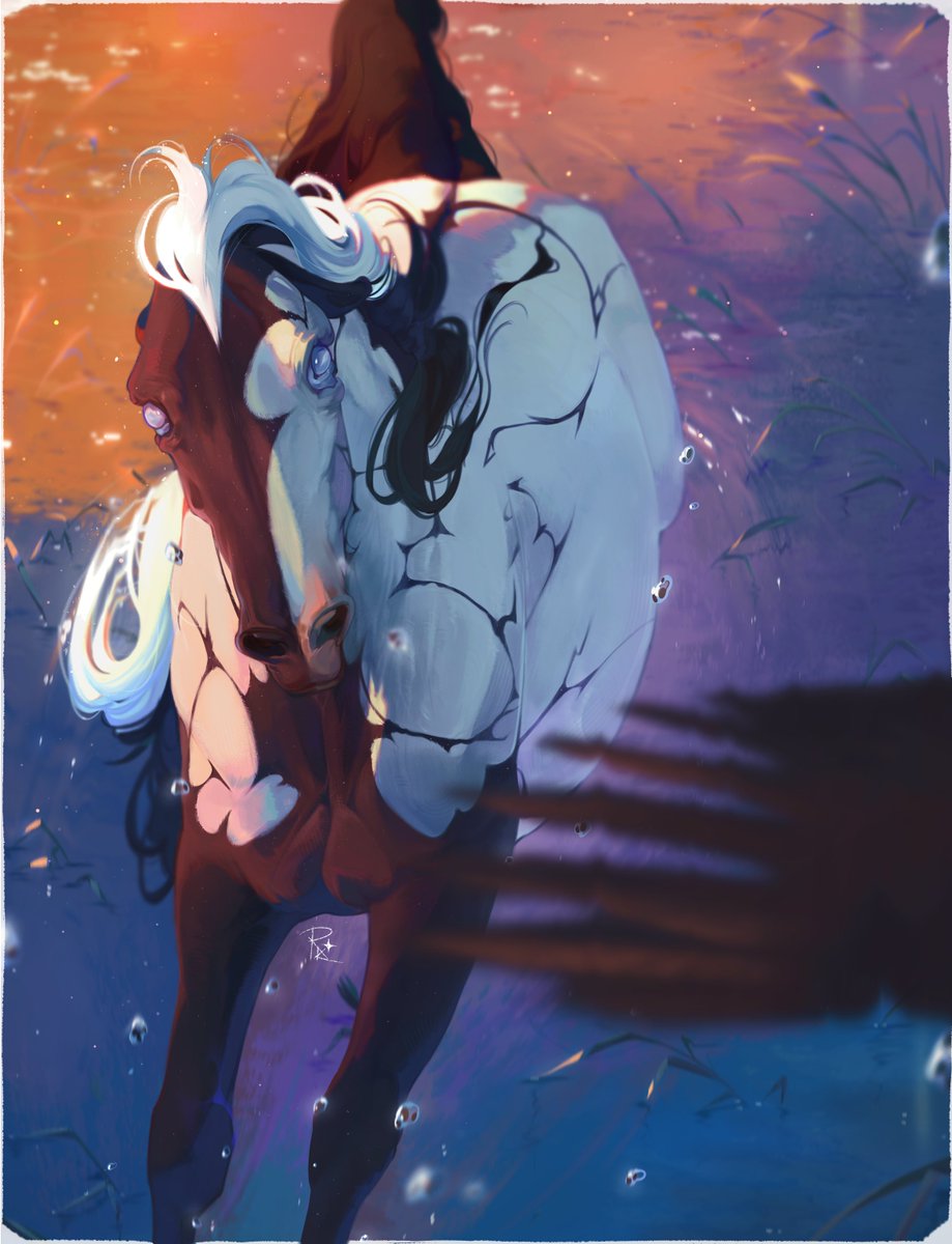 am_baozi's tweet photo. ☁️ sky in reflection.

#illustration https://t.co/o9FqCxxk3r