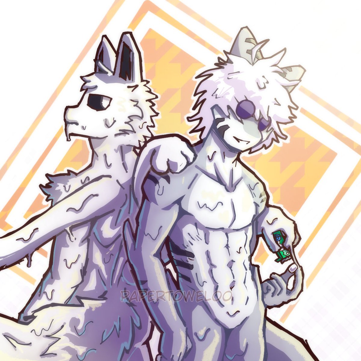 Tiger Shark and Squid Dog

#Changed #fanart #furry #digitalart