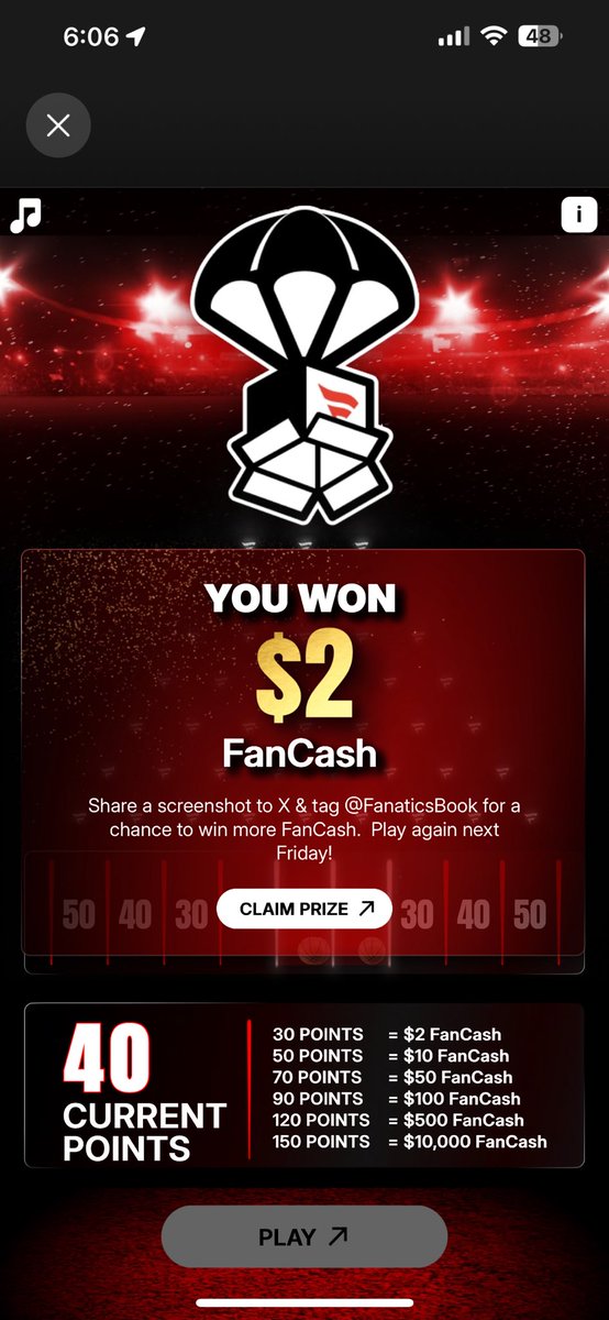bmoreguy's tweet photo. @FanaticsBook let’s see what I can win with this. Thanks! https://t.co/vlz87R0kTE