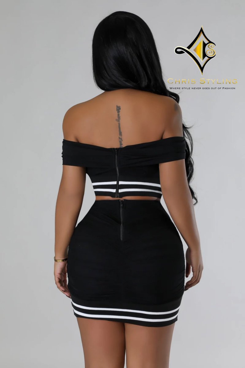 Chrisstyling12's tweet photo. Color your wardrobe with our Black #Tai Skirt Set! 🖤 (Also available in Orange)
•
•
Sizes: S,M,L (High-Stretch), (Lined)
* Model is wearing a size “SMALL”.
•
Price:💲365.00TTD https://t.co/KzEmlfX0hz
