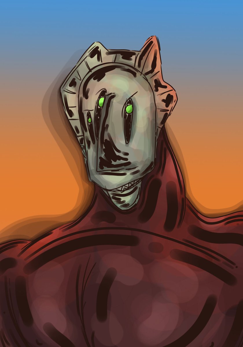 RANDOMFUNNY1004's tweet photo. Doomsday puppet Art #MidnightHorrors https://t.co/xhSTOCuHac