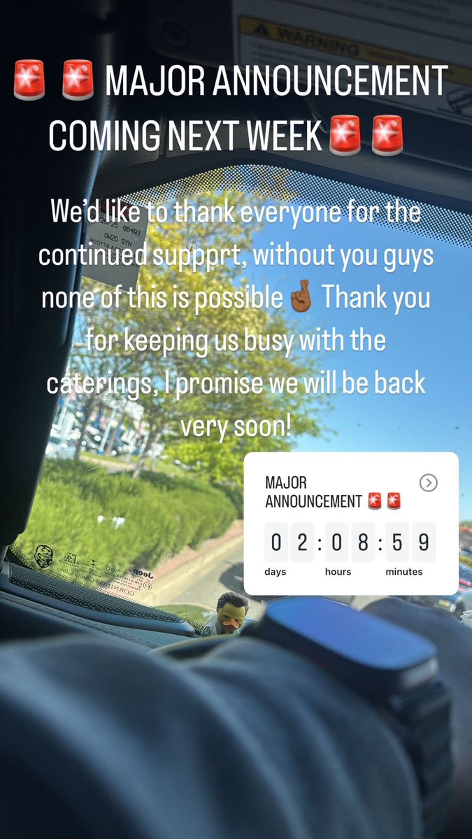 We heard yal missed us.