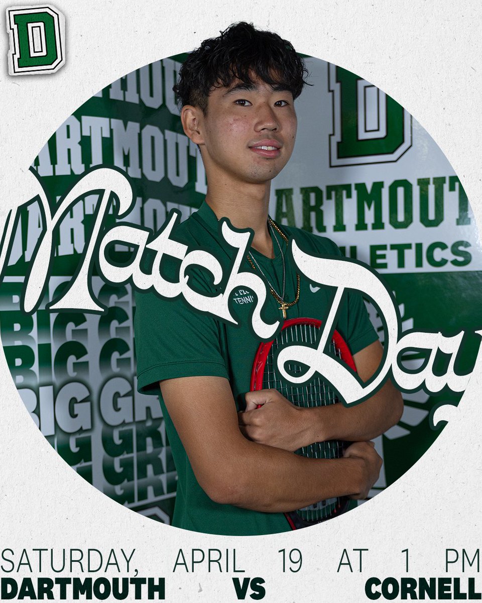 Opening the final weekend of the season against Cornell! It's MATCH DAY!

#GoBigGreen | #TheWoods🌲