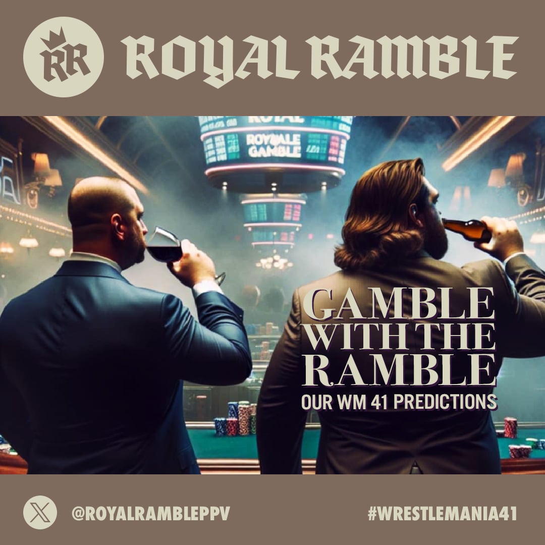 RoyalRamblePPV's tweet image. It's time to uncrumple the betting stats &amp;amp; dust off the crystal ball, regarding all things #Wrestlemania41 Your future is here: tinyurl.com/5xf32c24 #PodernFamily #Podmosphere #PodcastHQ #Podecho #WWE
