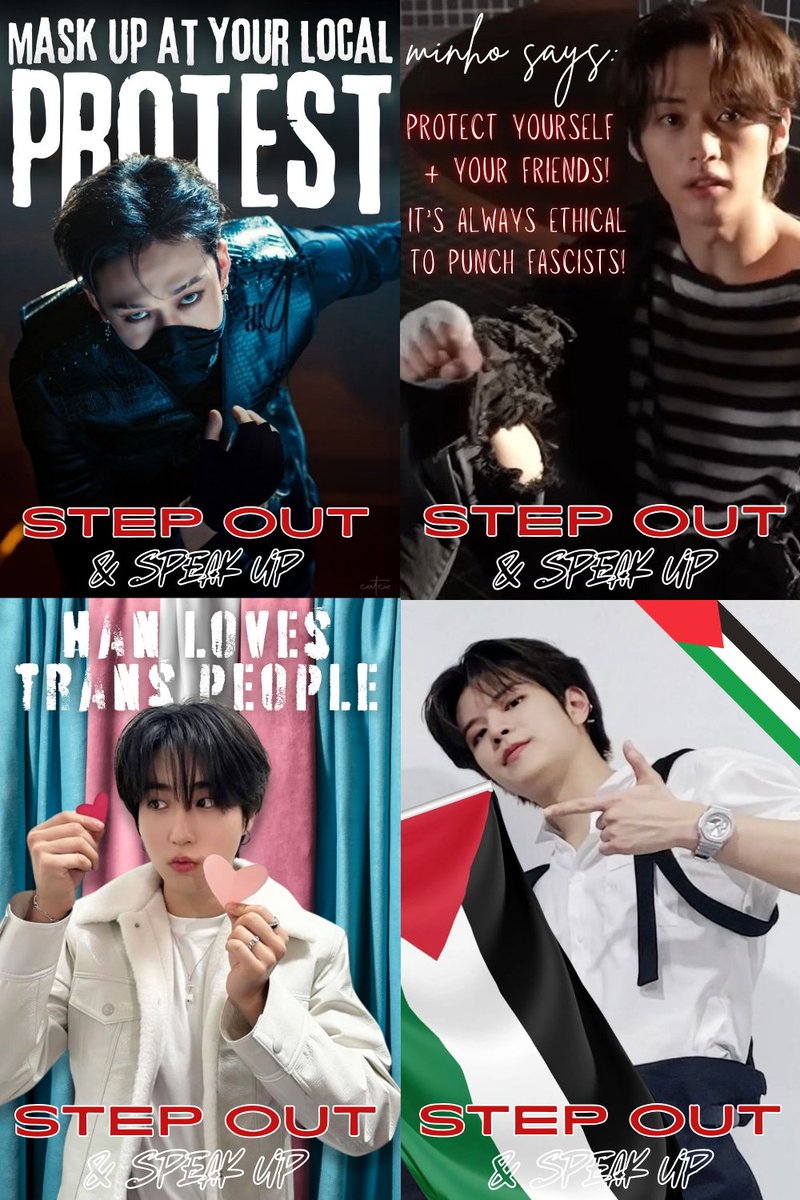 stepout_speakup's tweet image. Are you headed to a Stray Kids tour date, and want to hand out some SOSU freebies? Look no further!
We have an entire Google Drive folder full of freebies you can print (or have printed) and hand out — photocards, hearts, and zines!
LINK: drive.google.com/drive/folders/…