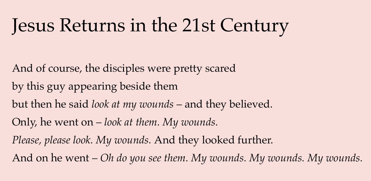 Easter is upon us. I like this poem by Niall Campbell, first published by <a href="/BadLilies/">Bad Lilies</a>