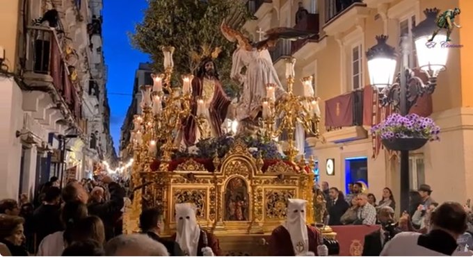 Hermandad de la Oración en el Huerto por la Calle Nueva en el Jueves Santo 2025