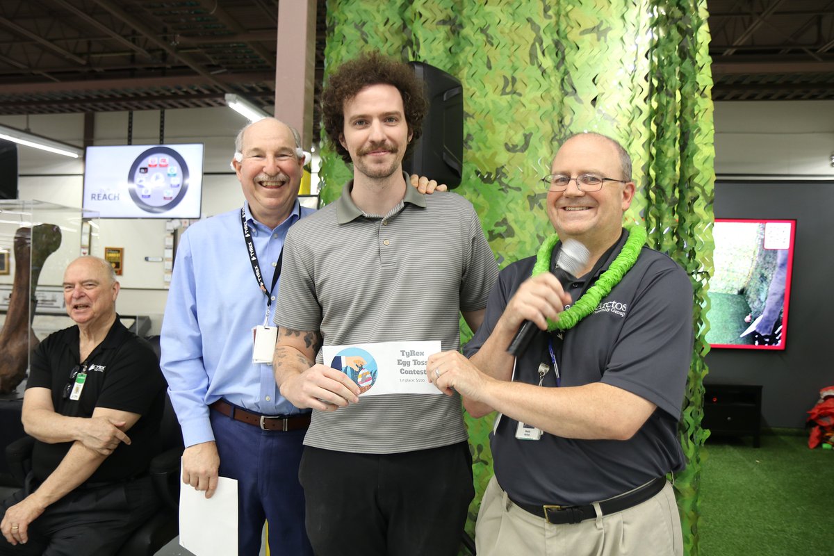 For this year's spring celebration, the TyRex Family assembled and donated over 220 egg baskets to <a href="/SAFEatx/">SAFE</a> . TyRex also made a donation to <a href="/TexasChildrens/">Texas Children's</a>. Congratulations to today's contest winners and golden egg finders!