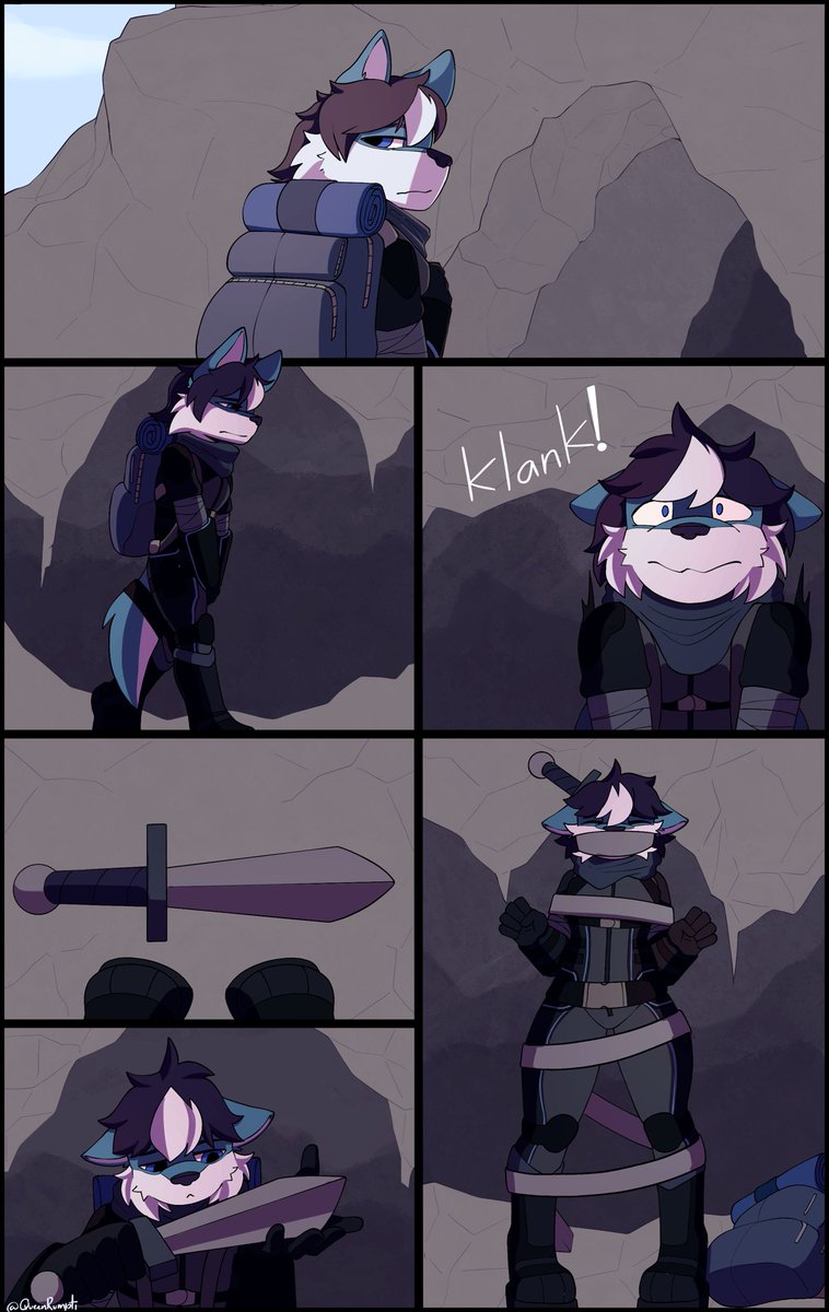 QueenRumpti's tweet photo. Silly goobers stumbled into a dungeon hehe maybe this isnt such a bad fate either way~

Comm for @BestCowboyLycan 
@DiceWorks10 

#yiff #furry https://t.co/wFrnz5J8VI