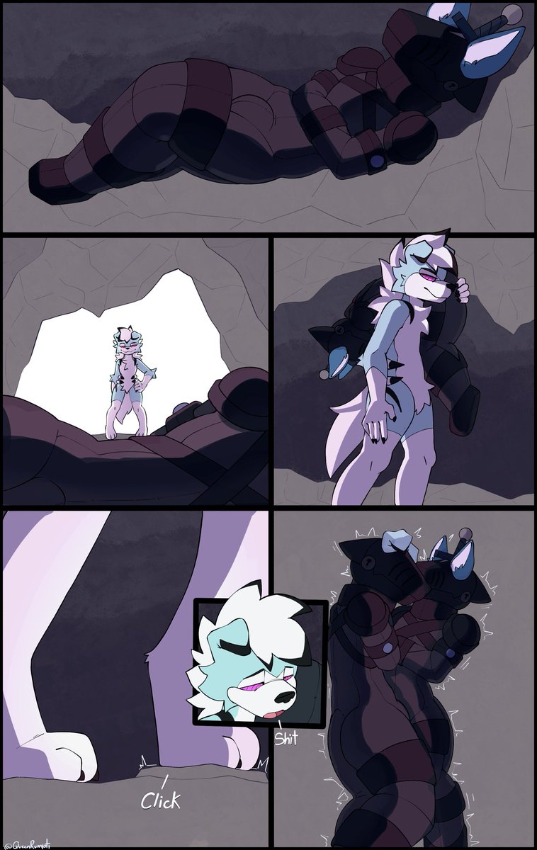 QueenRumpti's tweet photo. Silly goobers stumbled into a dungeon hehe maybe this isnt such a bad fate either way~

Comm for @BestCowboyLycan 
@DiceWorks10 

#yiff #furry https://t.co/wFrnz5J8VI