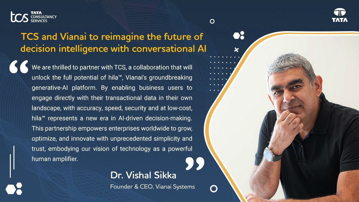 The hila Platform helps decision-makers across finance, supply chain, and sales leverage #GenAI to unlock the true value of their enterprise data - without needing deep technical expertise.  

Learn more about how our new partnership with <a href="/TCS/">Tata Consultancy Services</a> will empower their customers to