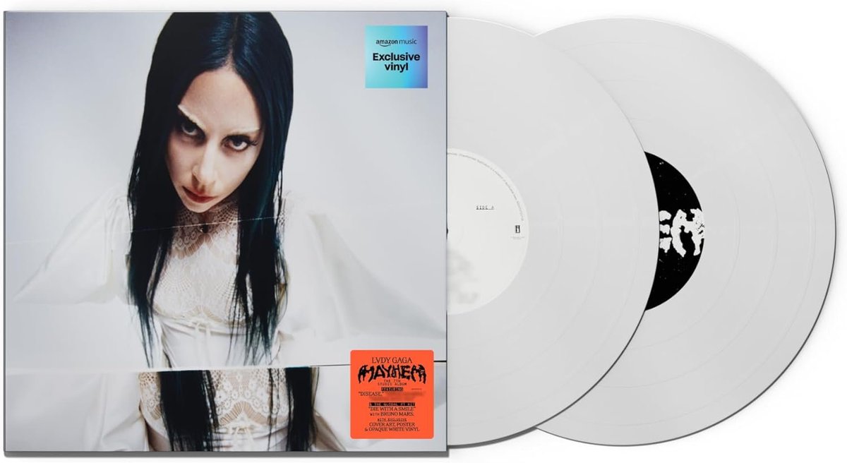 feirinhats's tweet photo. #GAGACHELLA | Lady Gaga - Mayhem (Amazon Exclusive Opaque White Vinyl)

R$799,90

https://t.co/7R3tmNx9YS https://t.co/Hr8CpKUe1R