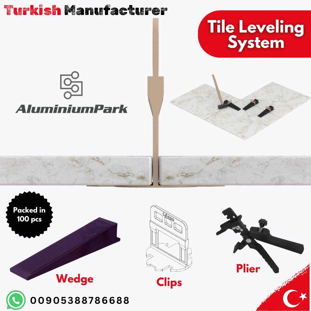 Following Trump’s new tariff policies, Turkey has emerged as a strong alternative to China. As the leading Turkish manufacturer of Tile Leveling System products, we are ready to be your reliable and competitive supplier.

Whatsapp Line: wa.me/message/6MZXCS…

#Tiles #Ceramics