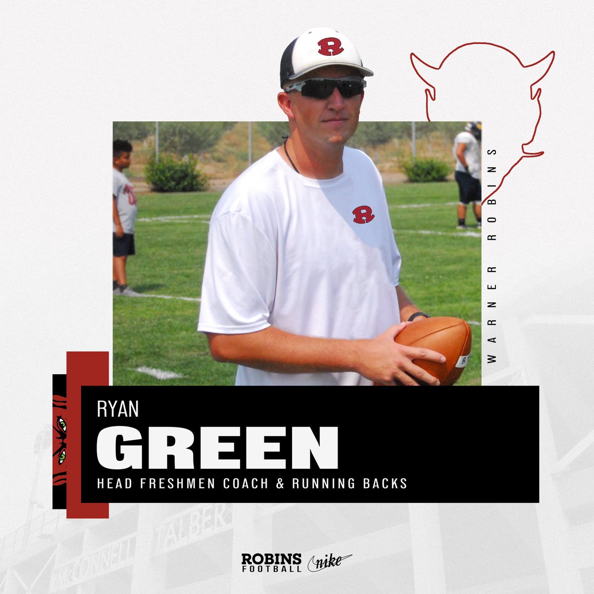 Welcome to Demon Country, Coach Green‼️
