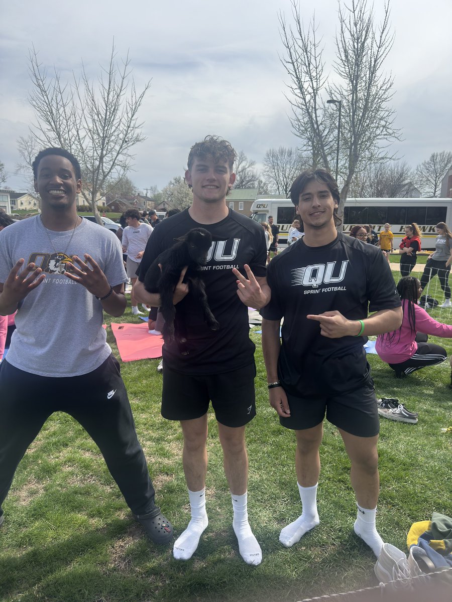 ‼️GOATS WITH GOATS‼️

Edit*
Yoga With Goats! 
Our guys were working on flexibility outdoors last week! 

#1ofUs #WAWG