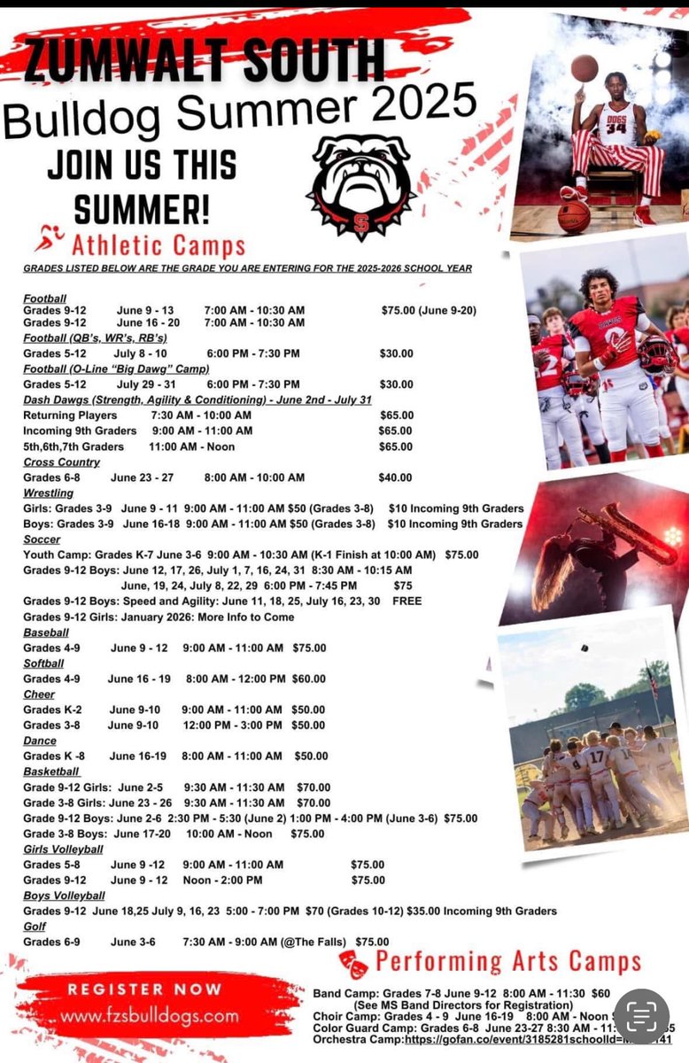 Some great summer camps are taking place at FZS! Sign up now!