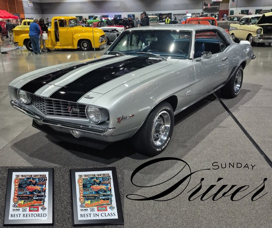 RodCorner's tweet photo. Some people take it slow on Sundays.

We take it sideways.

This ‘69 Z/28 is numbers-matching, high-revving, concours-awarded—and absolutely not a garage queen.

Built to run.
Built to win.
Still turning heads 50+ years later.
#Z28 #Camaro #ClassicCars  #DrivenNotHidden https://t.co/cbHr08zDTp