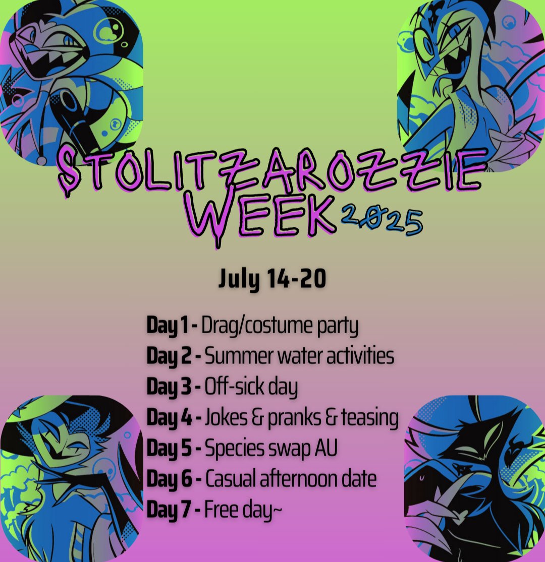 Stolitzarozzie Week tweet media