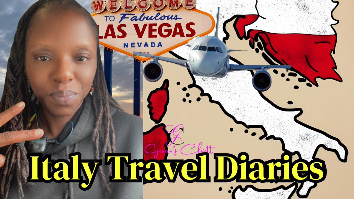 TRAVEL DIARIES: My LONG ROUTE from VEGAS to ITALY! Planes, Trains &amp; Taxi... youtu.be/ZlvdL5H3sKY?si… via <a href="/YouTube/">YouTube</a>