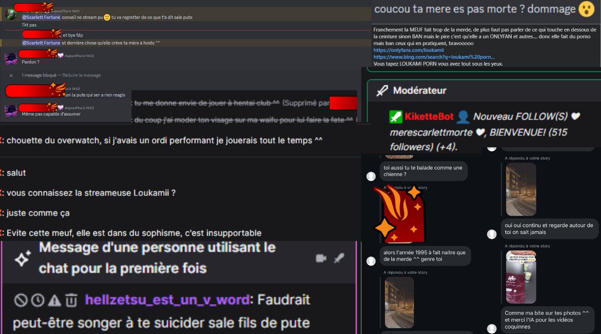 Coucou les #vtuberFR , je rappel que le harcèlement sous toute ses formes est  Puni de 2 ans de prison + 30 000 € d'amende. Désolé mais big marre là. 

Ca fais 3 ans que je me tape du harcèlement fausse rumeur, à cause de mes anciennes modérations, ou personne que je croyais