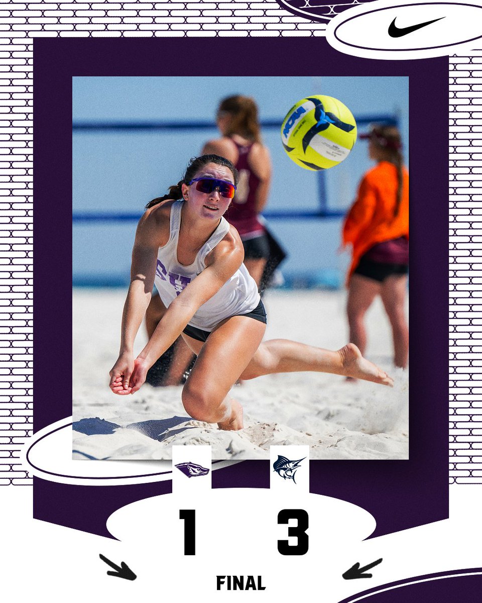 Final from our last match of the day against Palm Beach Atlantic.

We being play in the gold bracket tomorrow against Texas A&amp;M - Kingsville at 8:40 a.m.