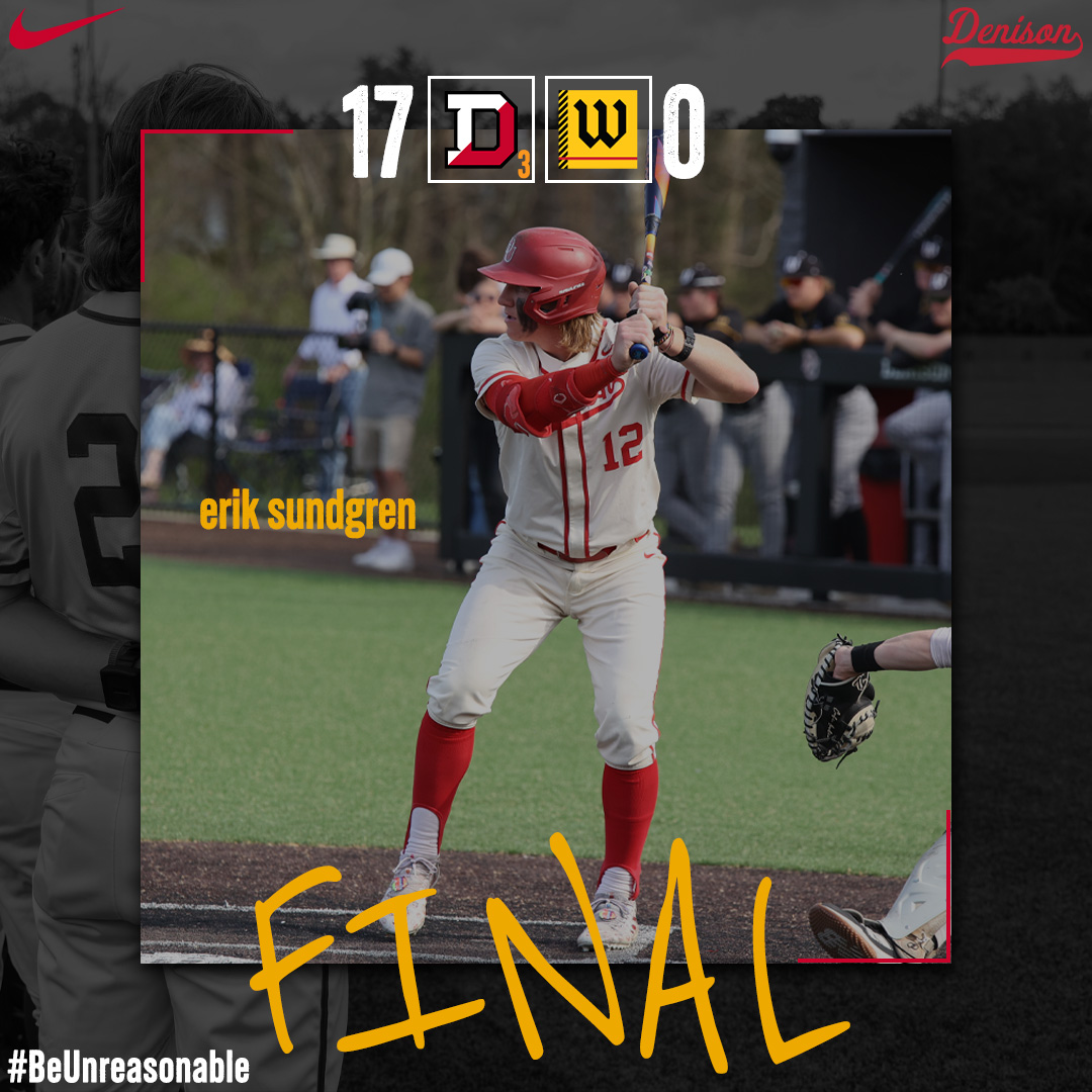 Final/7 | #3 Denison 17 Wooster 0

A good win.

#BeUnreasonable