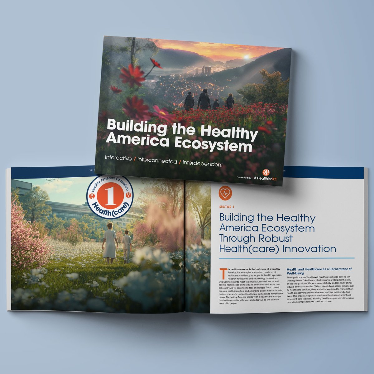 We're excited to announce the launch of "Building the Healthy America Ecosystem." Published by A Healthier WE, an organization addressing critical national health care issues, the book offers a bold vision for health, community and opportunity in America. stanford.io/4jCSUxz