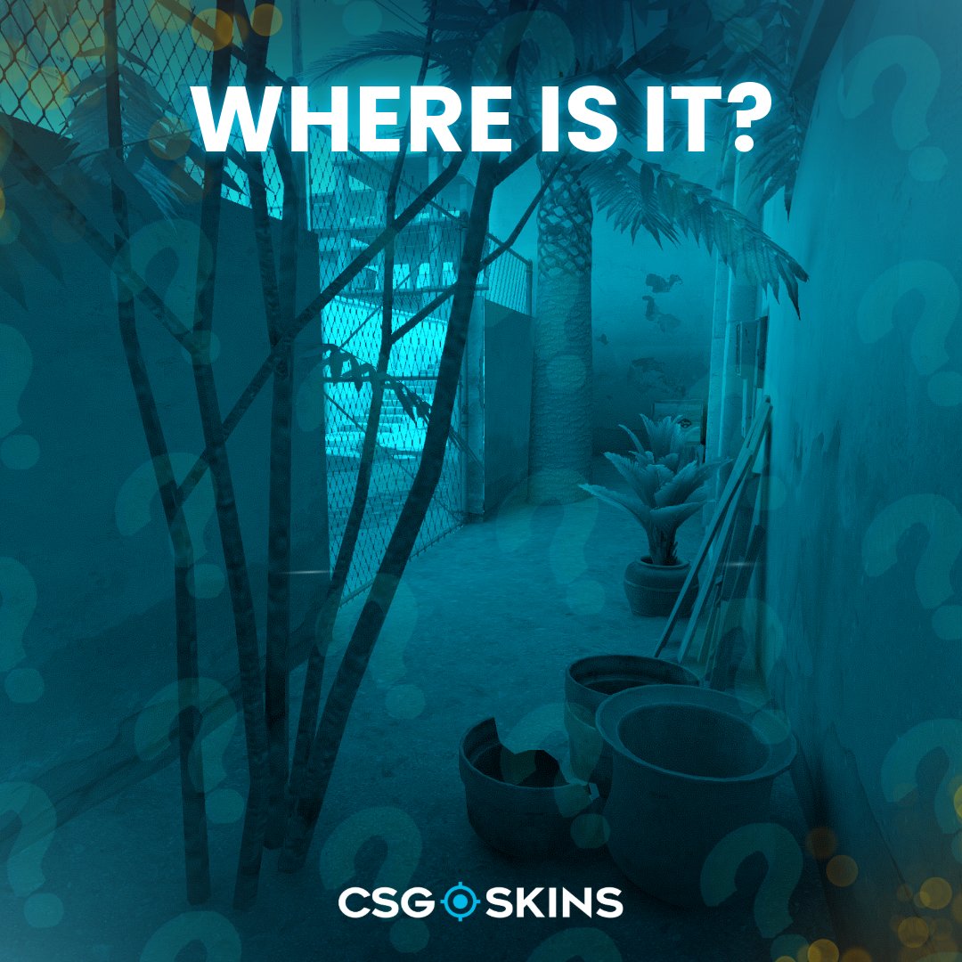 CSGOSKINS_COM's tweet photo. Can you guess on which map it is? 🗺️🤔 Leave your answers in the comments! 👇
#CS2 #CSGO #csgoskins #cs2knowledge #csgoknife #csgocases #gaming #CS2skins #csgomoment https://t.co/J2sYdnm8N3
