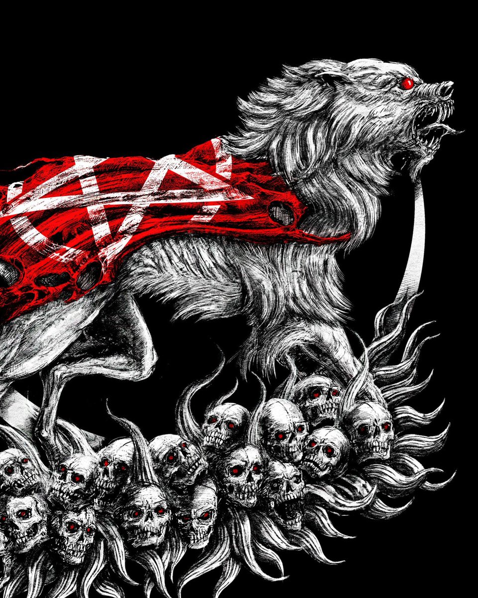 NestorAvalosZar's tweet image. AVAILABLE ART PIECE 

WOLF OF WAR
An embodiment of primal rage and unrelenting strength, forged in the fires of battle.
WE DO FINE ARTS FOR THE DEVIL'S GLORY 
Néstor Avalos Official Black arts Site 

#darkart #darkartists #macabreart #horrorart #coverart #nestoravalosart