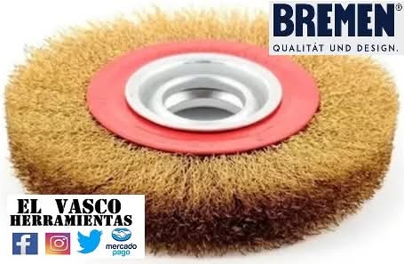 vascoherramient's tweet photo. Cepillo Circular 8" Amoladora Acero Bronceado Rizado Bremen https://t.co/Va54L7VUGz