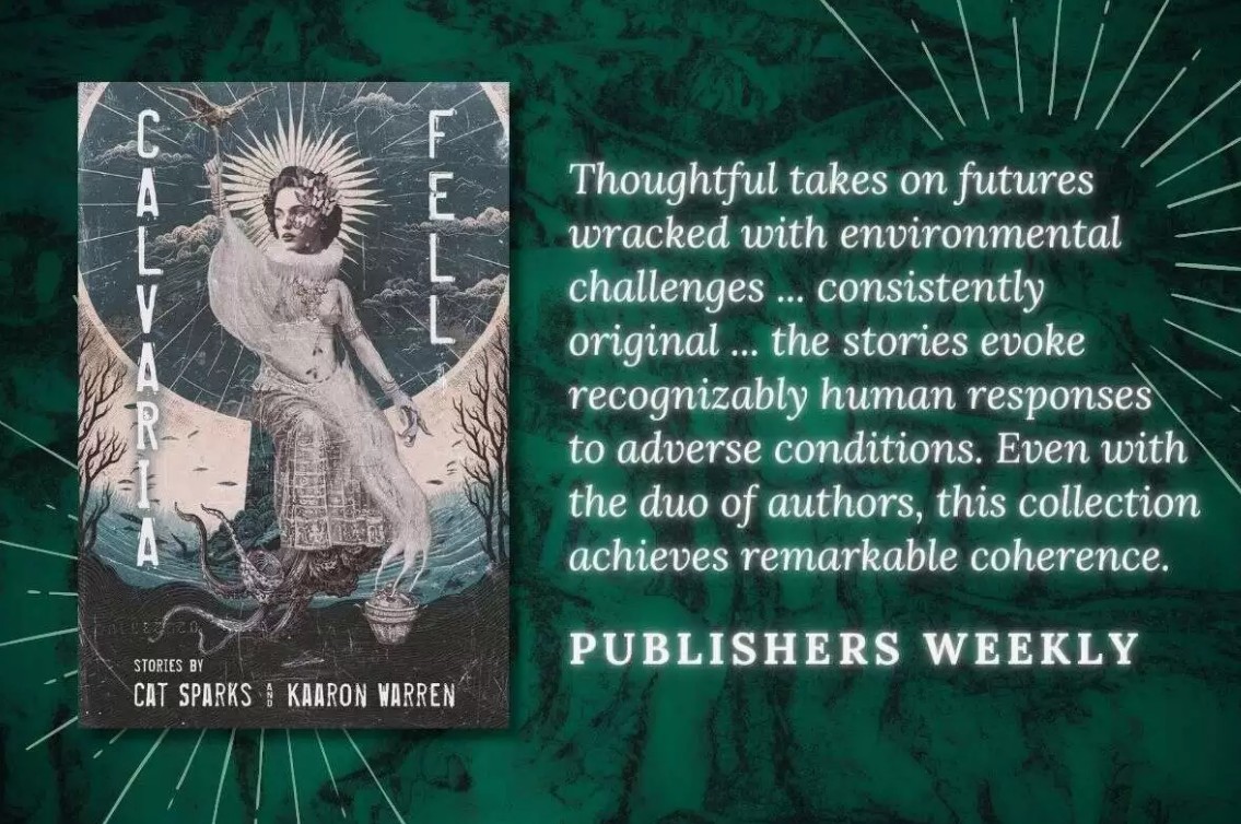 Meerkat Press (@meerkatpress) on Twitter photo Congrats to Aurealis Award Finalists for Best Anthology: CALVARIA FELL by Cat Sparx & Kaaron Warren. Salute to these two talented authors!
meerkatpress.com/books/calvaria…
#CatSparks #KaaronWarren #CliFi #WeirdFiction #DarkFantasy #Horror <a href="/catsparx/">Cat Sparks</a> <a href="/KaaronWarren/">Kaaron Warren</a> Congrats to Aurealis Award Finalists for Best Anthology: CALVARIA FELL by Cat Sparx & Kaaron Warren. Salute to these two talented authors!
meerkatpress.com/books/calvaria…
#CatSparks #KaaronWarren #CliFi #WeirdFiction #DarkFantasy #Horror <a href="/catsparx/">Cat Sparks</a> <a href="/KaaronWarren/">Kaaron Warren</a>