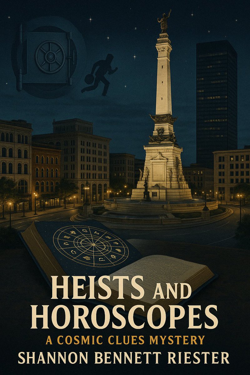 ShannonRBennett's tweet photo. Heists and Horoscopes
#PosterPitQ #A #M https://t.co/JmzcyRfsyw