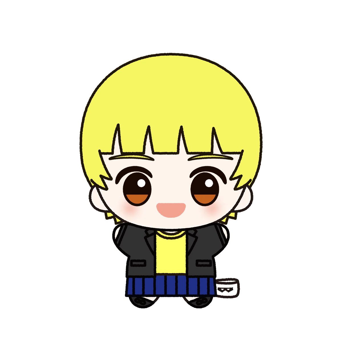「自分だけの #ちびぐるみ を作ってみたよ!みんなも #ちびぐるみメーカー で、オ」|しのぶのイラスト