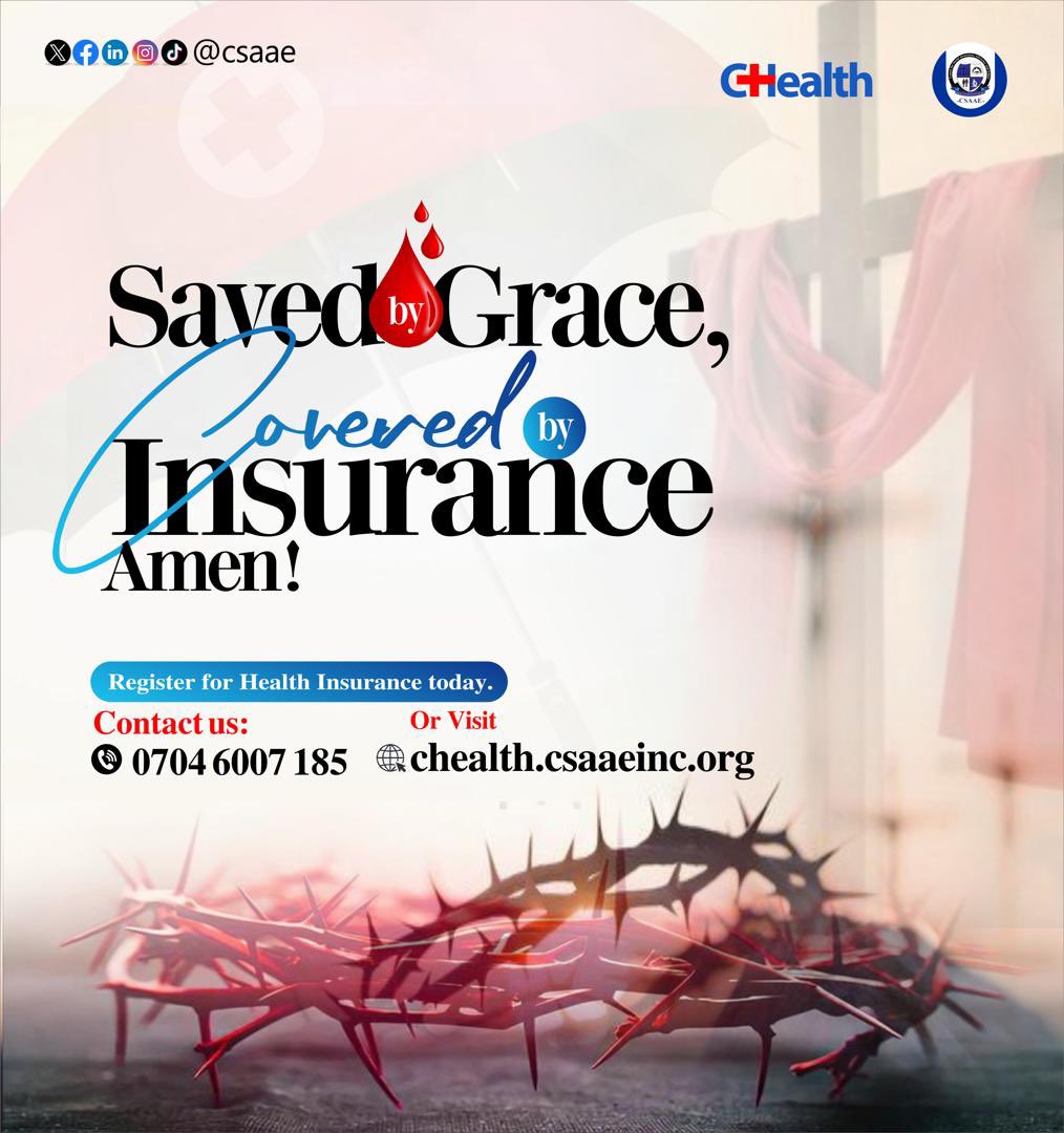The Cross saved your soul. But insurance covers your body 😎😎

Get health insurance today. Visit chealth.csaaeinc.org/health-insuran… to get started now.