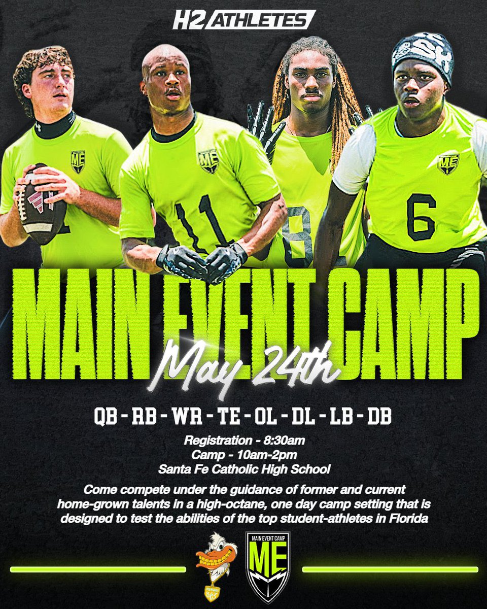Year 6 and The Goal remains the same:

Identify.
Promote.
Celebrate the success of the Athletes.

🔗 eventbrite.com/e/the-main-eve…

#AllEyesOnME at The Main Event Camp.