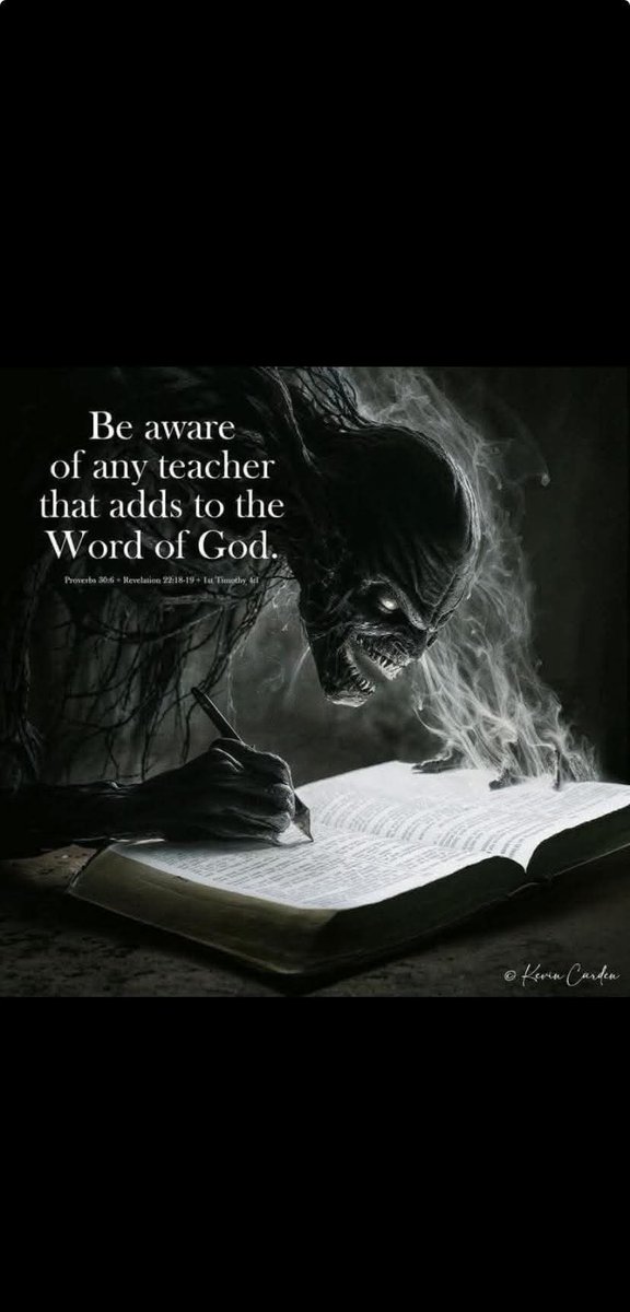 Snippy101's tweet photo. With ink of lies and serpent tongue,
The devil writes where Truth belongs.
Beware the ones who add and bend.
For twisted words, bring a bitter end.
“Do not add to His words…” – Proverbs 30:6
#DiscernTheTruth #FalseTeachers #WordOfGod https://t.co/vkzCAwIT5a