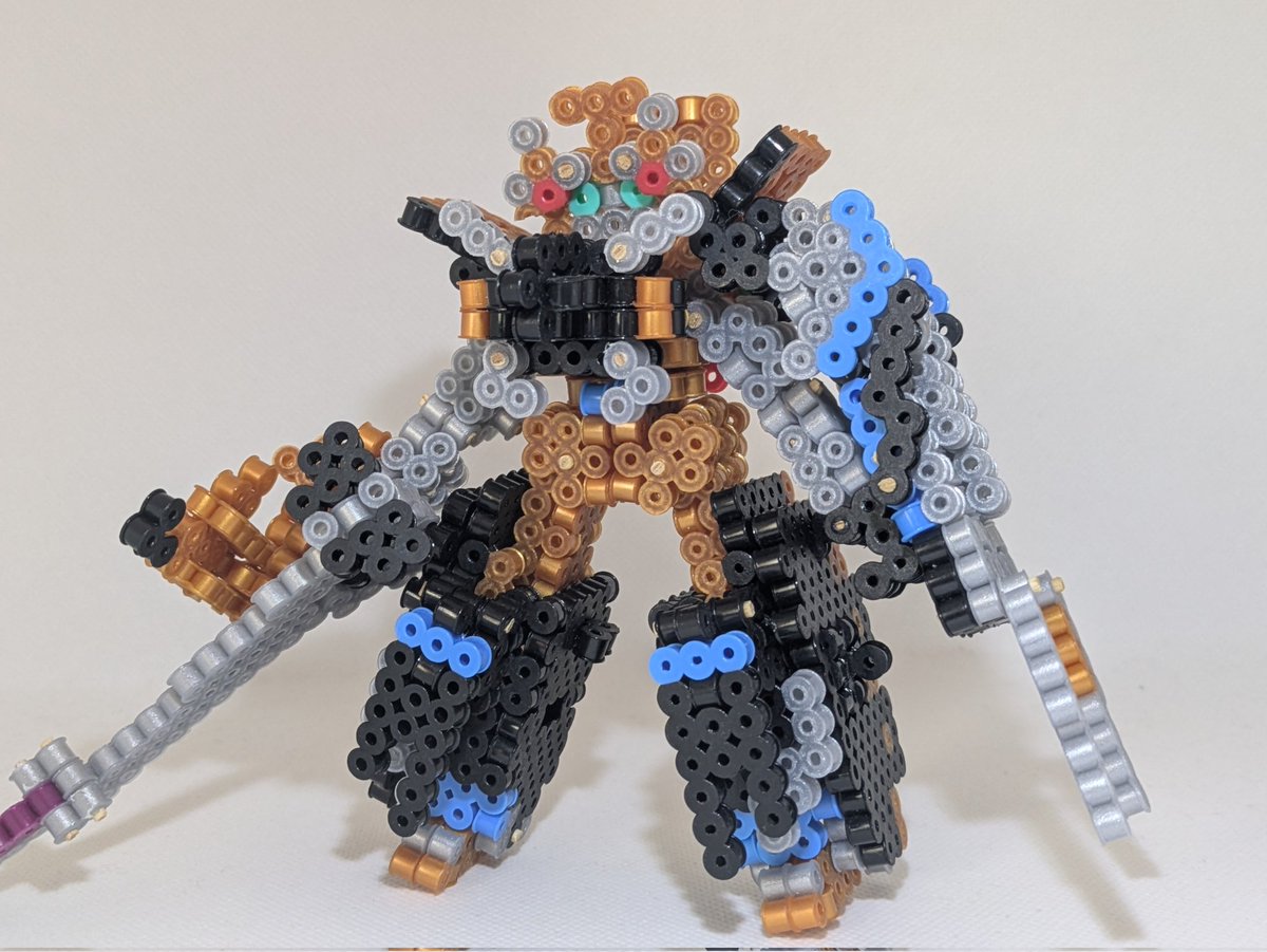 #特命戦隊ゴーバスターズ より
バスターヘラクレスです
#アイロンビーズ #スーパー戦隊