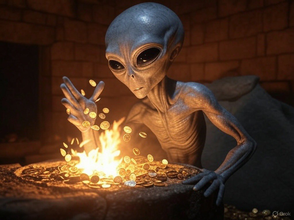 TheGray369's tweet photo. 🚨 The Grays are on a rampage! 🛸 They're buying &amp; burning $pTGC tokens at lightning speed, making the supply incredibly scarce. 🔥 In just the last 3 days, they've torched $100K worth! Supply is decreasing and there is very few on the market. Another $30k burned today. https://t.co/9t9Vs4lgeq