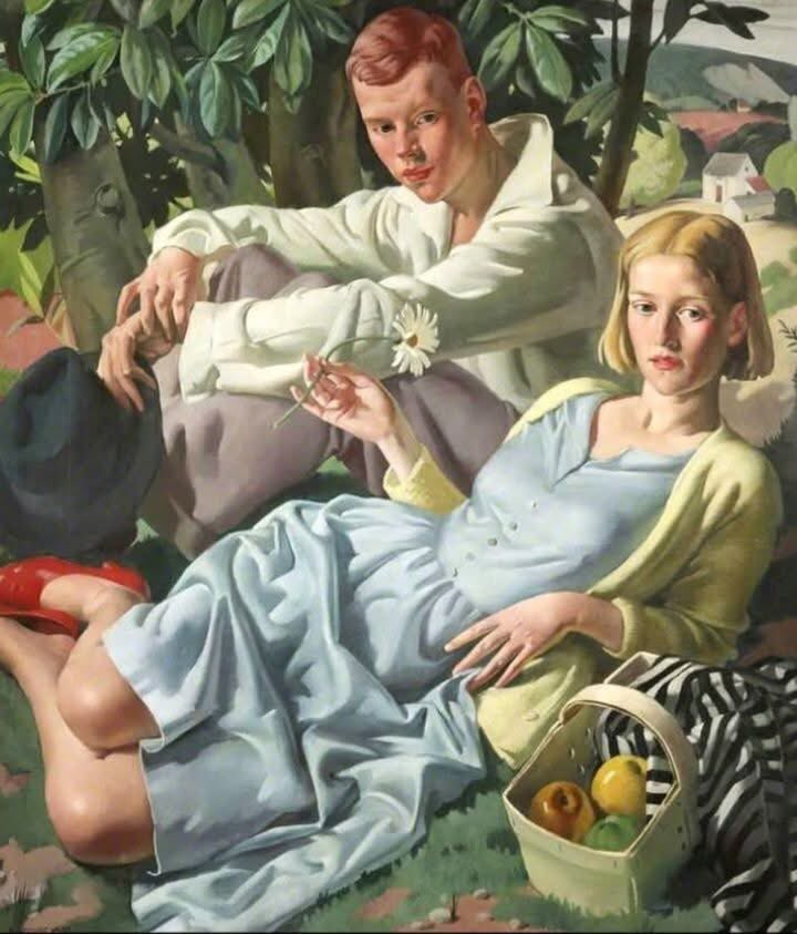 Bernard Fleetwood-Walker (English, 1893–1965)  - "Amity" (1933)