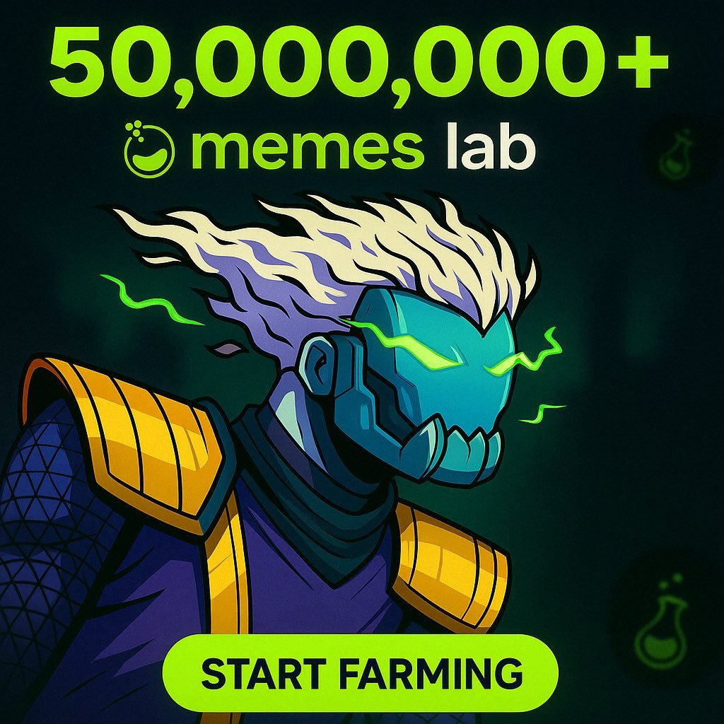 Krypto_Grip's tweet photo. 🔥 Big TON Airdrop!

@memeslabxyz is dropping 50M+ $LAB tokens! Your actions earn rewards.

▶️ Join: https://t.co/Dv6Y2rxCO8

Start earning points by:

Launching tokens
Referring friends

Creating content

Win NFTs, whitelist spots, and stables. Weekly resets = More chances! https://t.co/LgOhBLcIrI