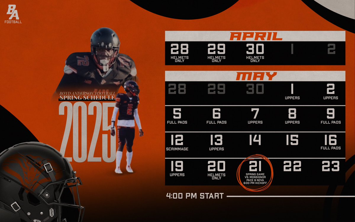 Come see us this Spring 🧡🖤 #CompetitorsOnly