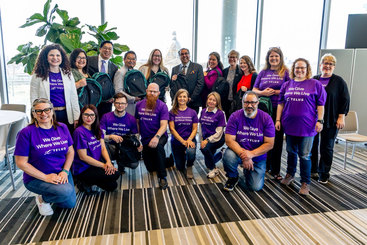 nenshi's tweet photo. Back-to-school season should be exciting, not stressful. But with the rising cost of living, too many families are having to make tough choices about essentials like school supplies.
That’s why we were glad to spend the afternoon packing Kits for Kids—backpacks filled with the basics to help kids start the school year off right.
Every kid deserves to feel ready to learn!