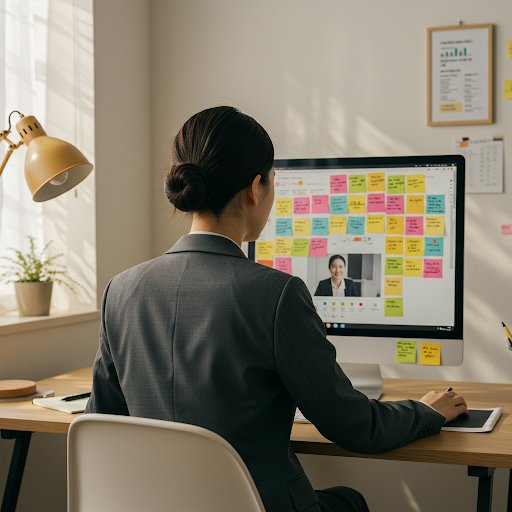 ZOOMで会話しながら撮影するって言っても色々と緊張しちゃいそうで〜、という方はパソコン画面にネタ情報などを貼っておいてOK！ こっちからは見えませんから大丈夫！