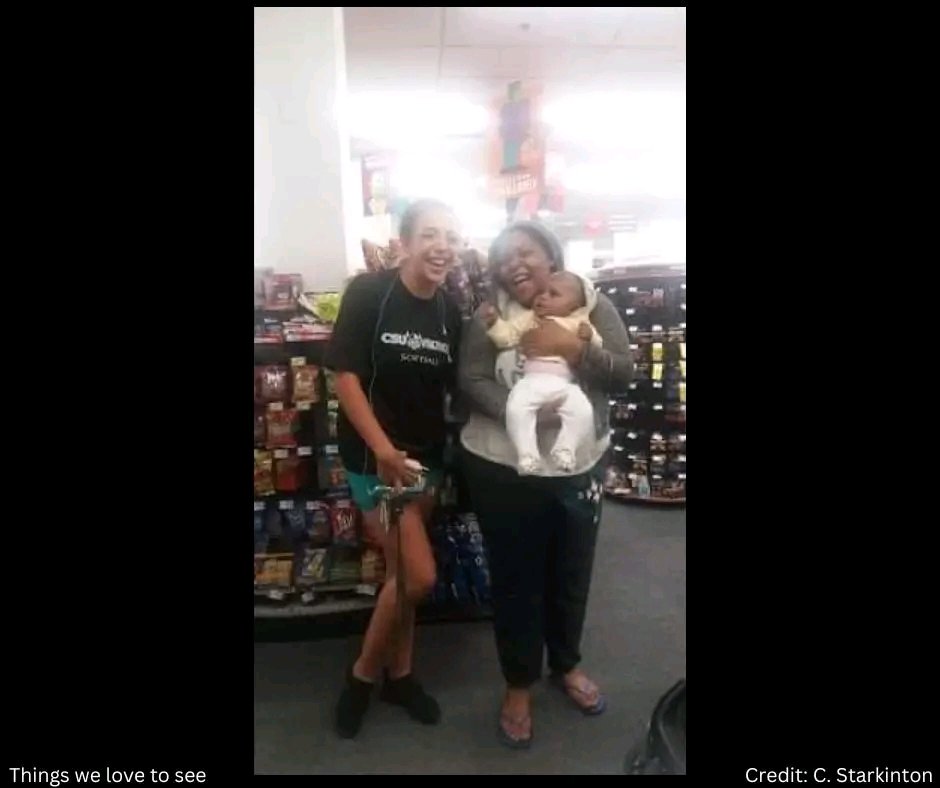 "I work at CVS and had to take an emergency shift after already working my regular shift. About an hour and a half before closing, a mother and her child came in. I helped her carry some of her heavier items to the front so she could keep shopping, and then I tried to help her
