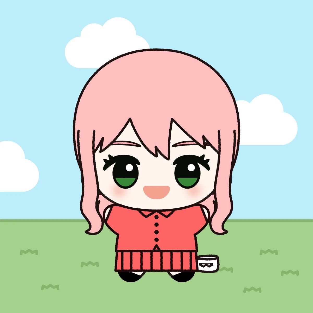 「自分だけの #ちびぐるみ を作ってみたよ! みんなも #ちびぐるみメーカー で、」|ひかり旭のイラスト