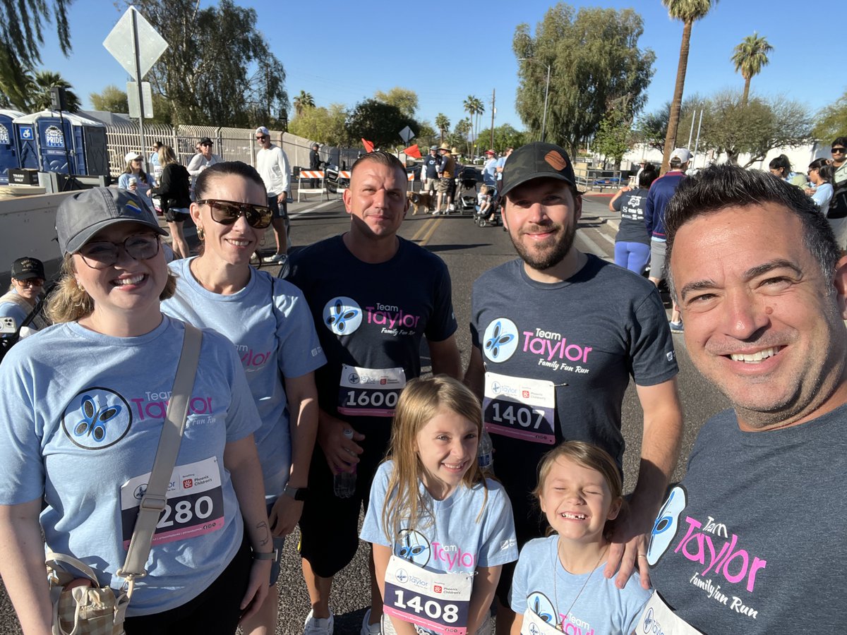 calpool's tweet photo. Our team was honored to participate in the Phoenix Children's Team Taylor Fun Run earlier this month. This annual event brings together people of all ages to support families who have experienced the unimaginable loss of a child to SUID.
#calpools #cplcareclub #phoenixchildrens https://t.co/0qSQ5NZXwW