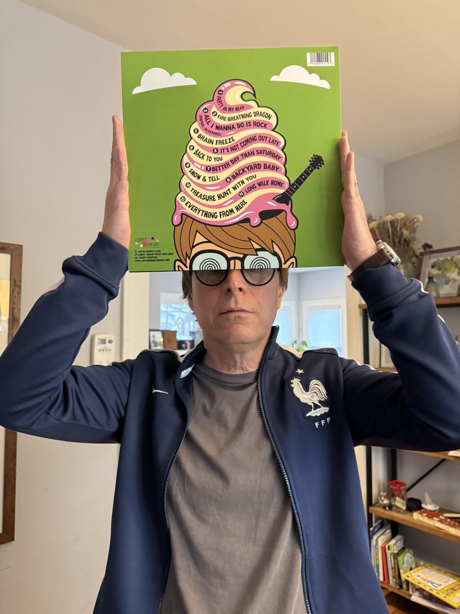 Brain Freeze is out today on your favorite streaming service and the ones you don’t like. And if you don’t like any of them, it’s out on white and pink vinyl. Listen today to your new summer soundtrack before it’s summer.