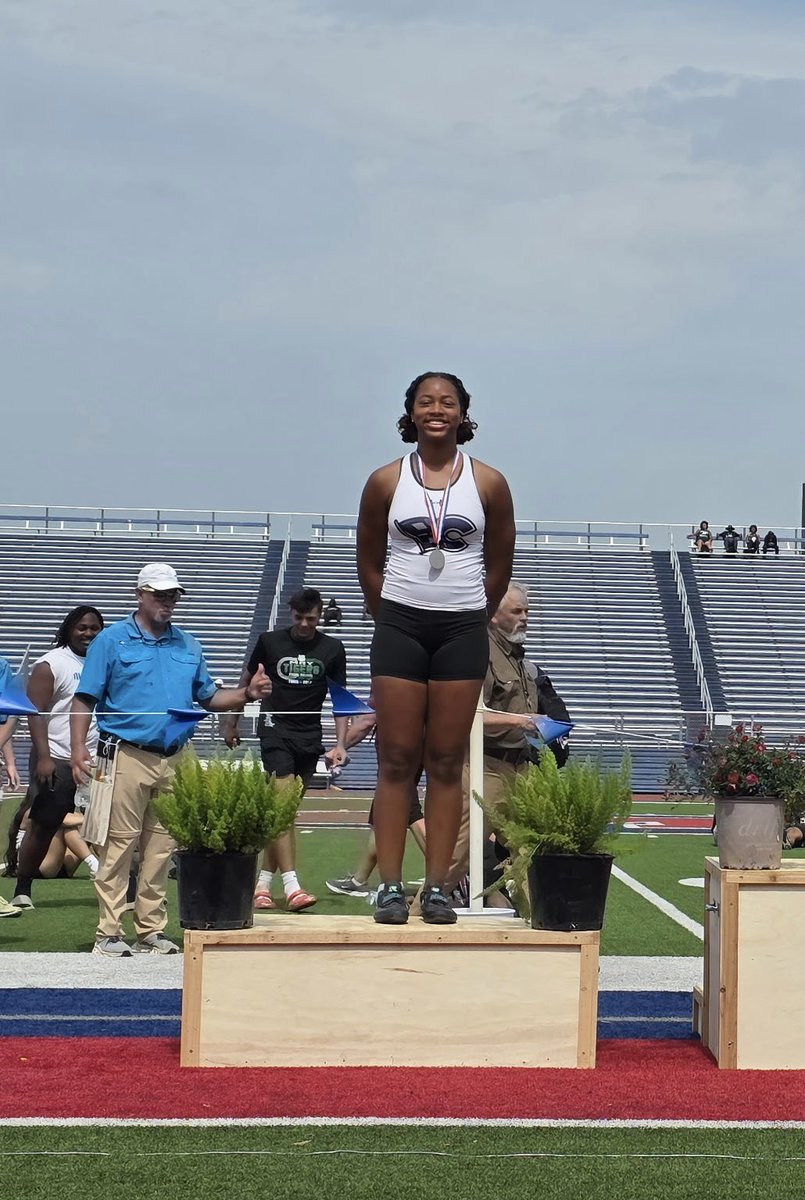 STATE BOUND!! Our girl Naila got 2nd place at the Regional track meet today in discuss and is headed to compete at state in two weeks. We are so proud of you!!💜